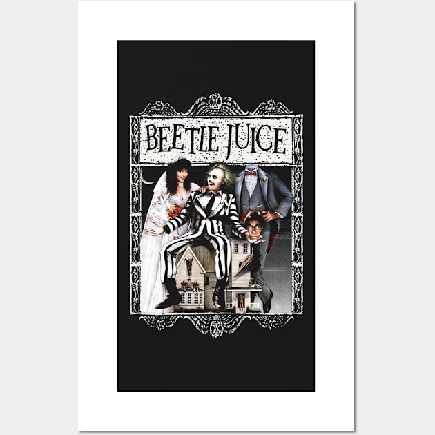 Beetlejuice Wall Art by fmidgleystrand